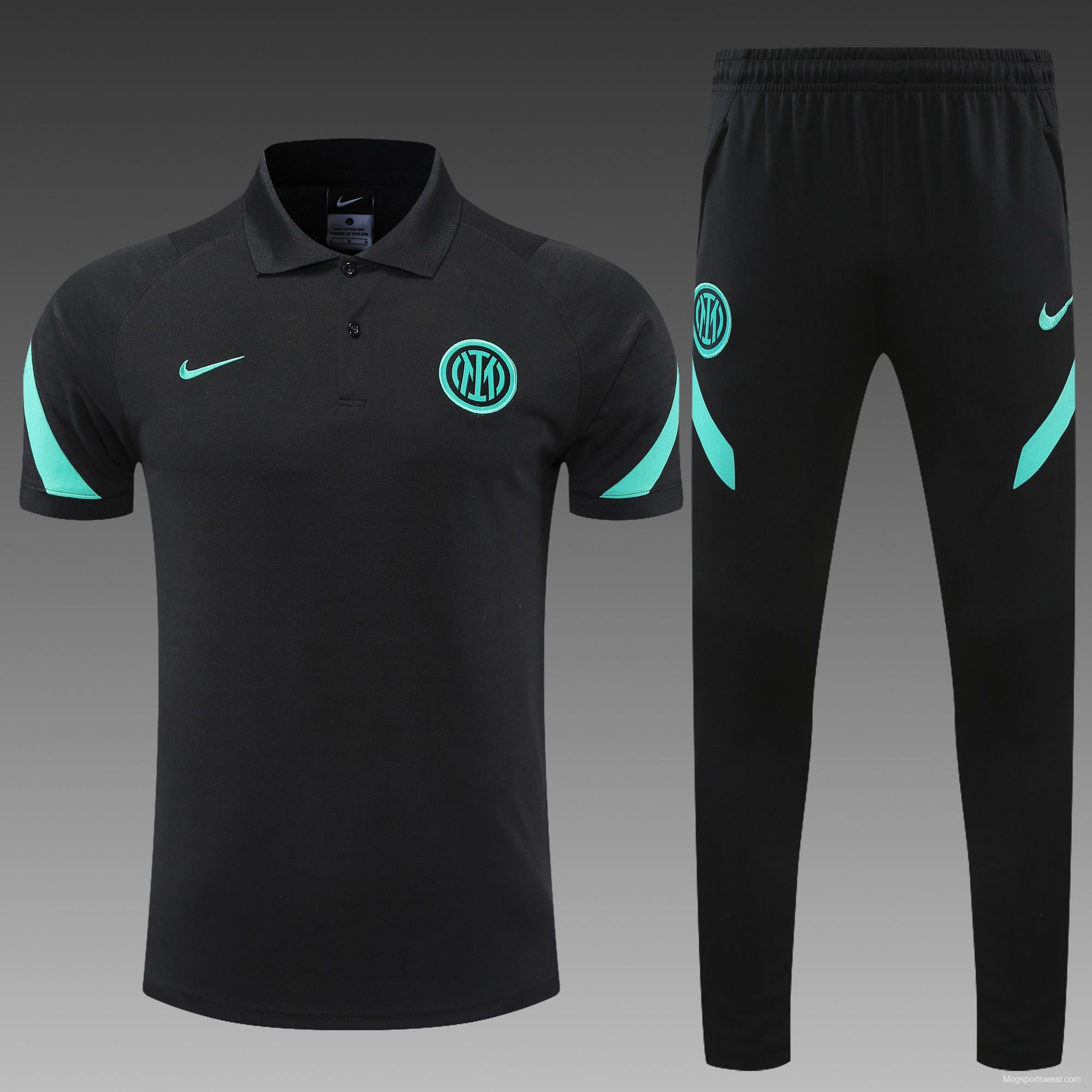 Inter Milan POLO kit Black Green(not supported to be sold separately)