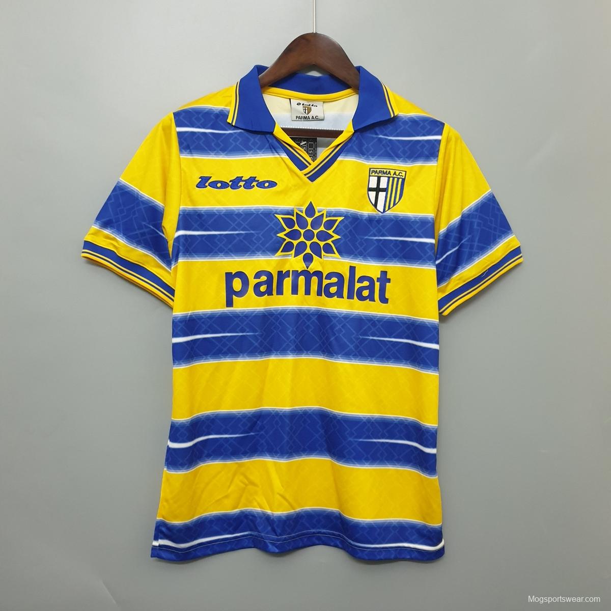 Parma 98/99 retro shirt home Soccer Jersey