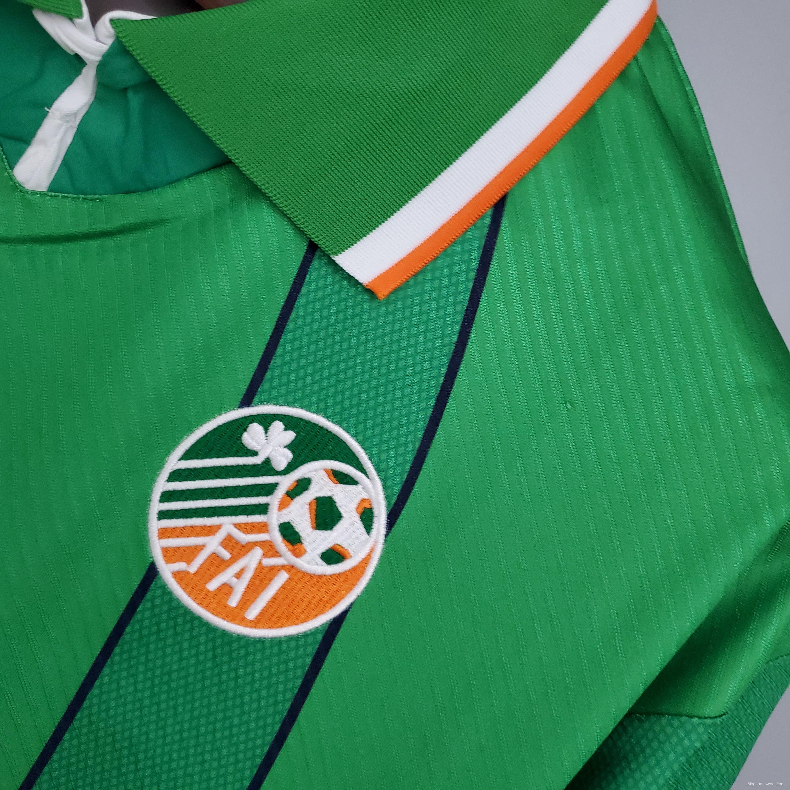 Retro Ireland 94/96 home Soccer Jersey