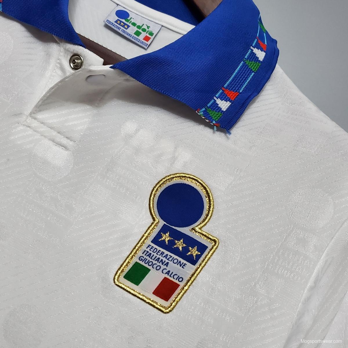 Retro Italy 1994 away Soccer Jersey