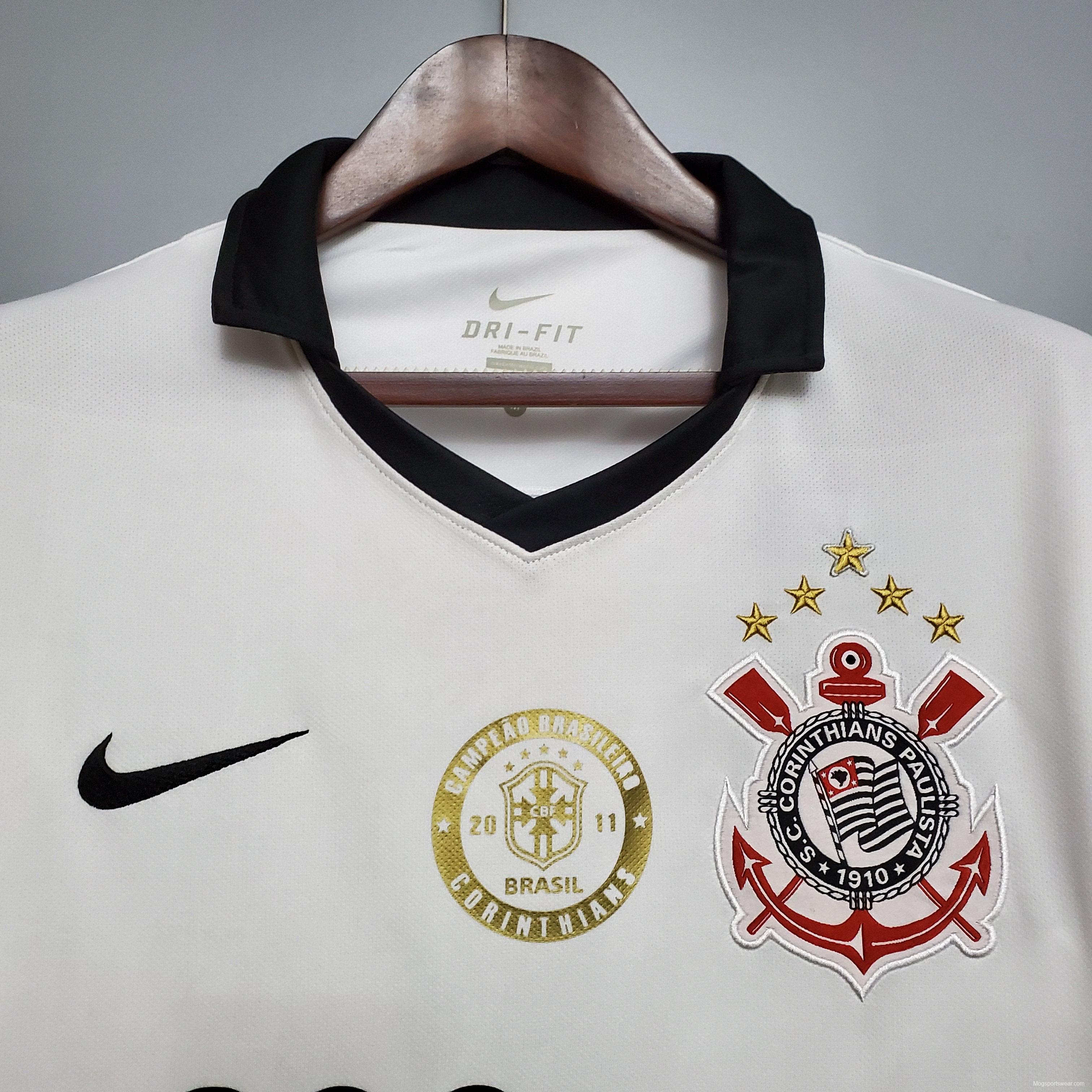 Retro Corinthians 2012 home Soccer Jersey