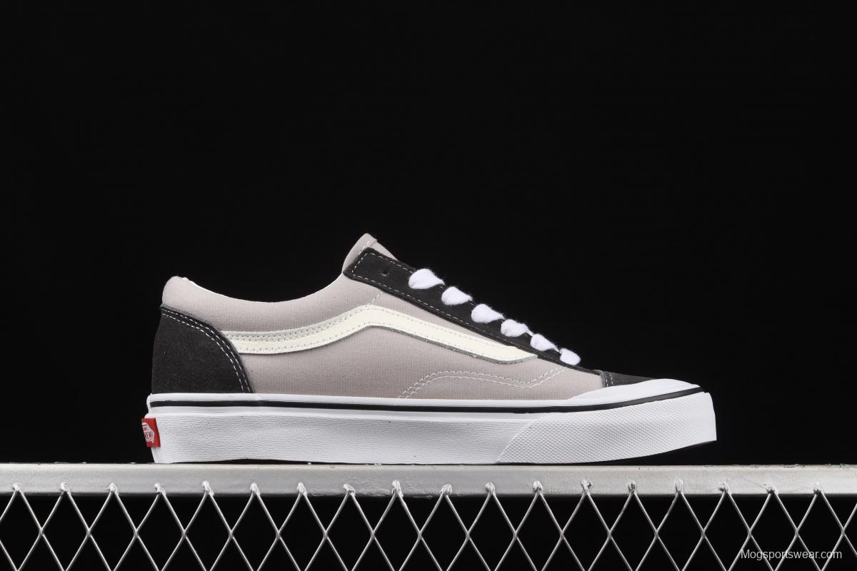 Vans Style 36 Decon SF Vance cool gray black half-moon Baotou killer whale low-top vulcanized board shoes VN0A3MVLK0A