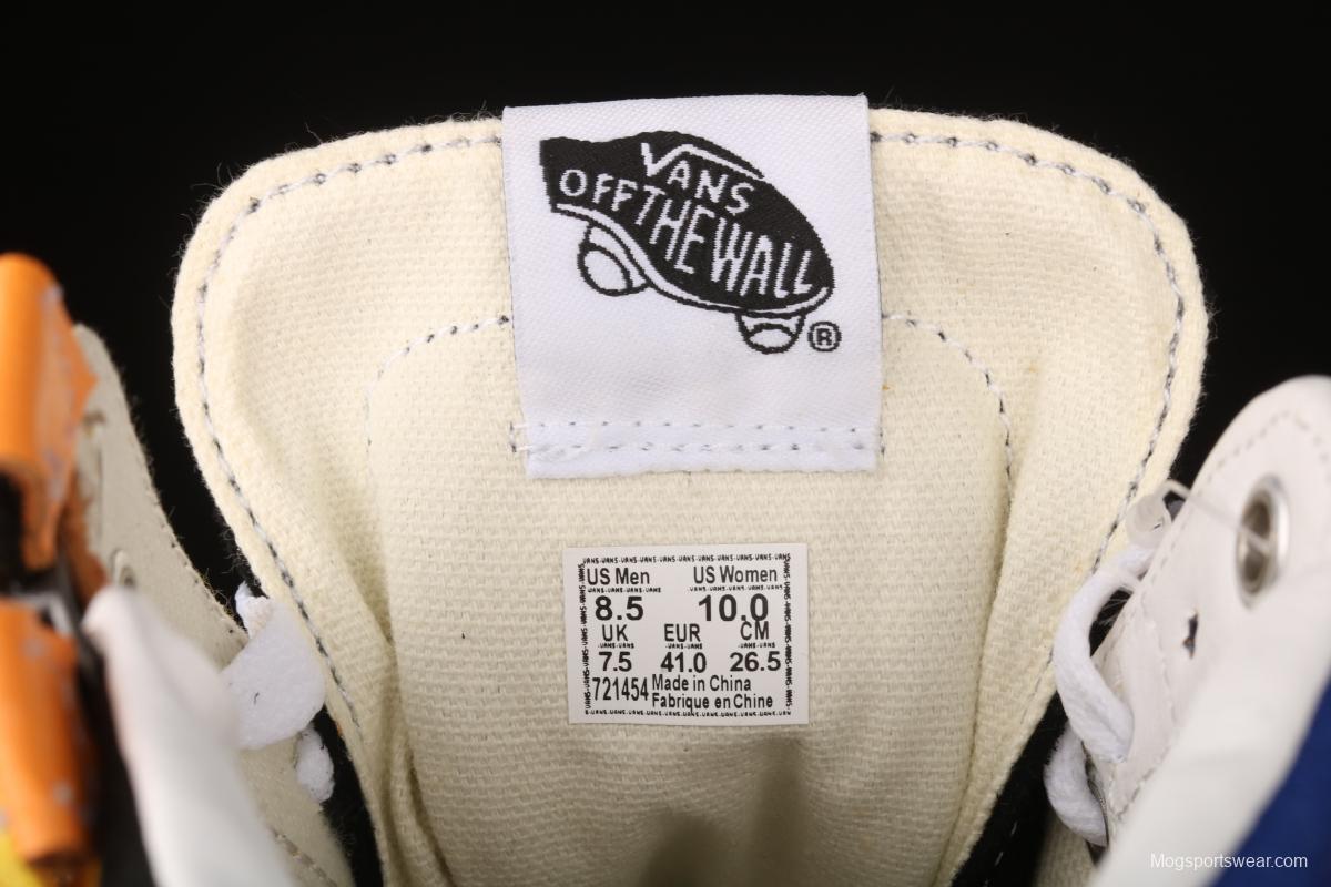 Vans SK8-Hi deconstructs 3. 0 spliced Vulcanized Board shoes VN0A3WM15FG