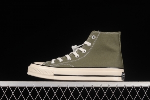 Converse 1970s Evergreen high-top vulcanized casual shoes 162052C