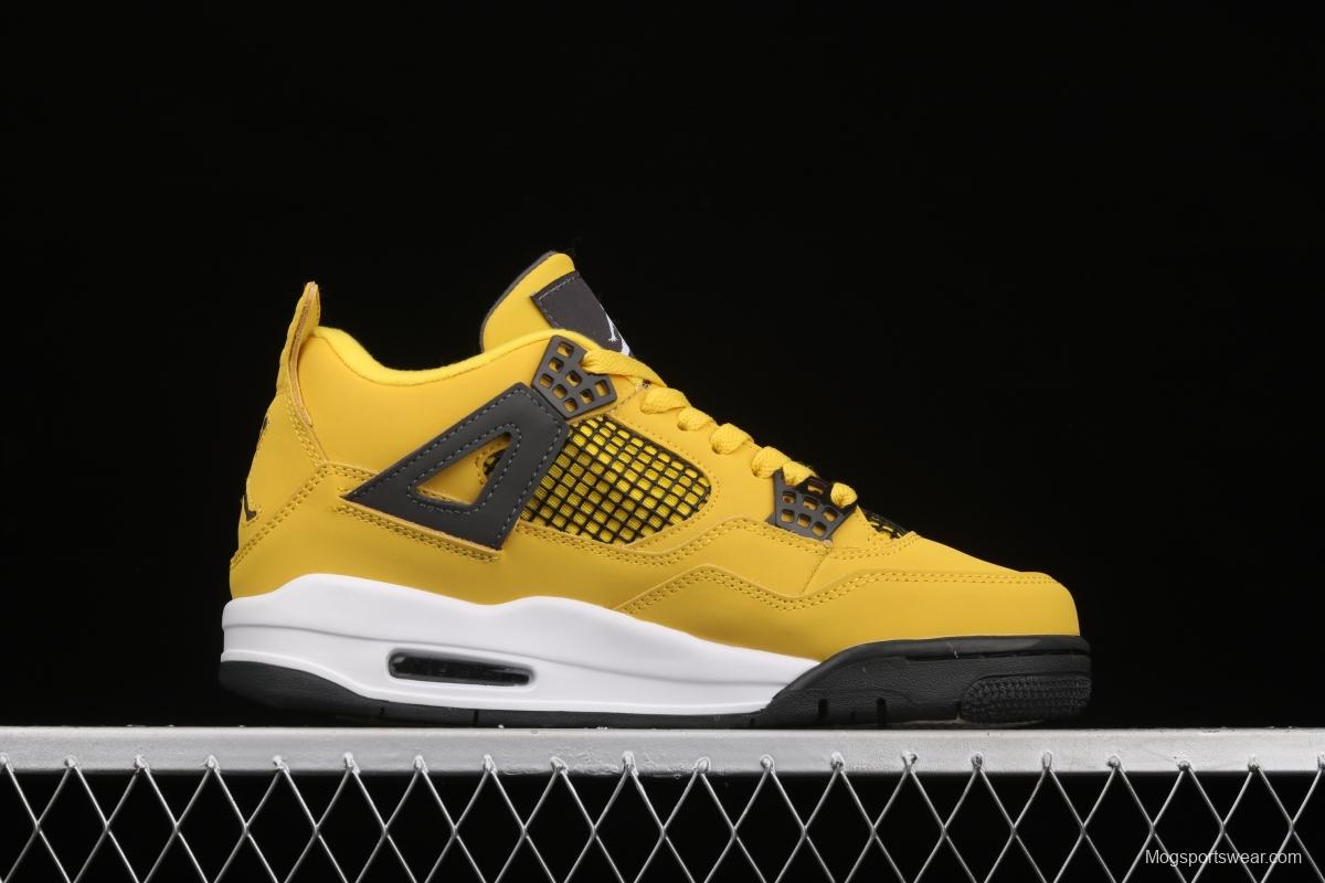 Air Jordan 4 Lightning Yellow Battery 314254-702