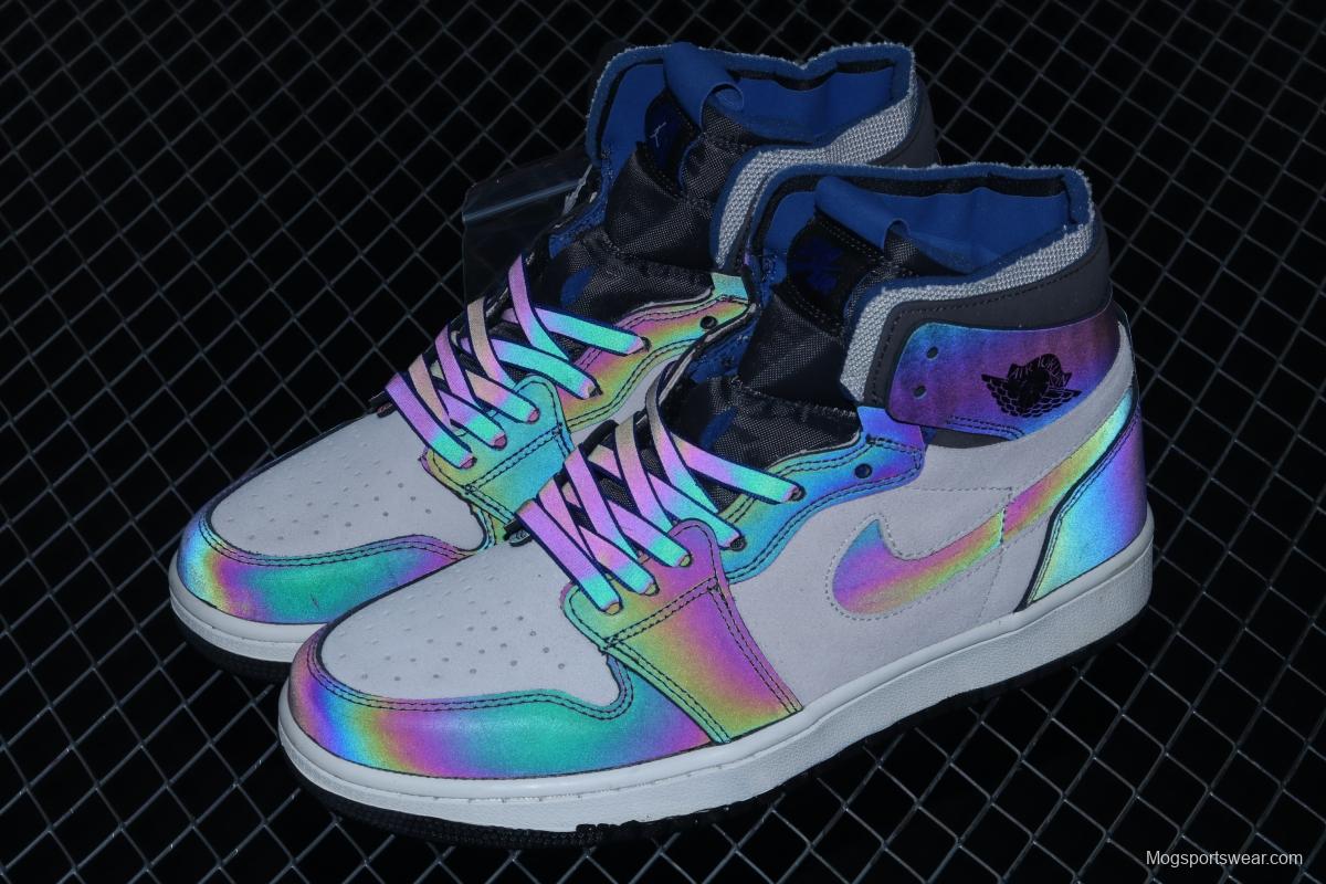 LPL x Air Jordan 1 Zoom Comfort Iridescent joint model League of Legends theme basketball shoes DD1453-001