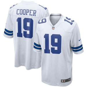 Men's Amari Cooper White Player Limited Team Jersey