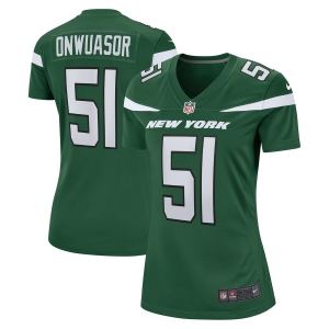 Women's Patrick Onwuasor Gotham Green Player Limited Team Jersey