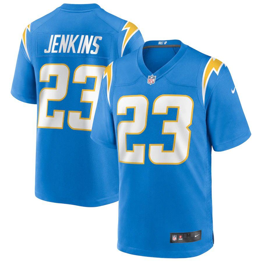 Men's Rayshawn Jenkins Powder Blue Player Limited Team Jersey