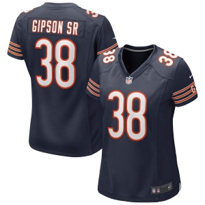 Women's Tashaun Gipson Navy Player Limited Team Jersey