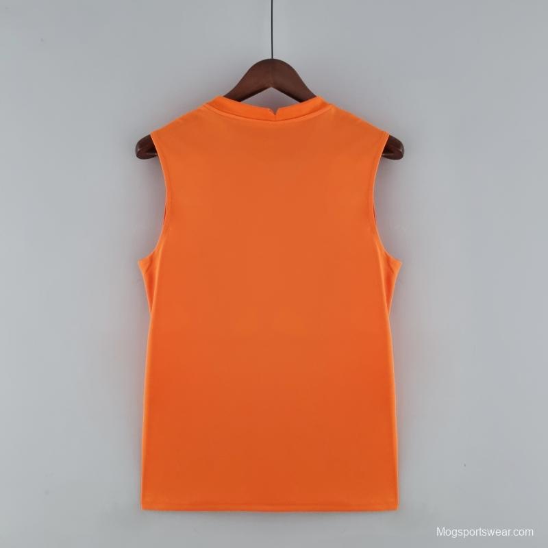 22/23 Corinthians Vest Pre-match Training Orange