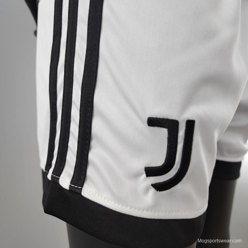 22/23 Juventus Kids Home  16-28 Soccer Jersey