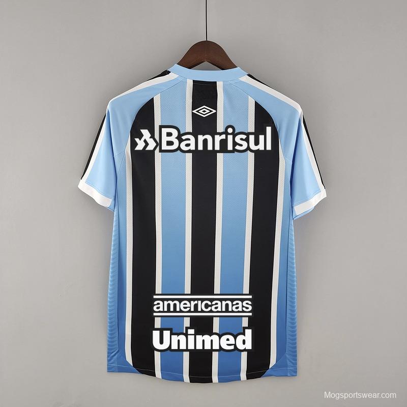 22/23 All Sponsors Gremio Home  Soccer Jersey