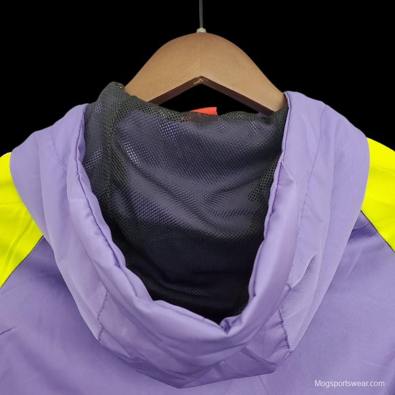 Windbreaker Brazil Purple Black