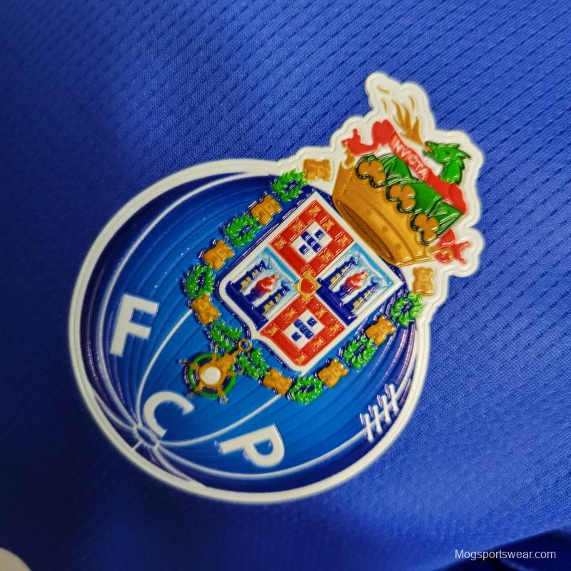 22/23 Player Version Porto 2 Away Soccer Jersey