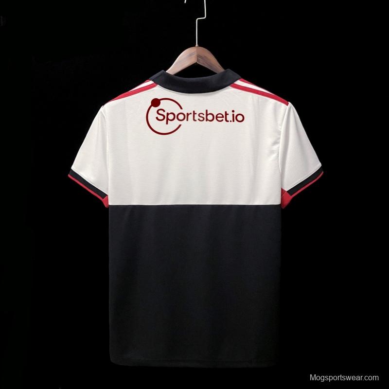 22/23 Sao Paulo Third + Full Sponsors Soccer Jersey