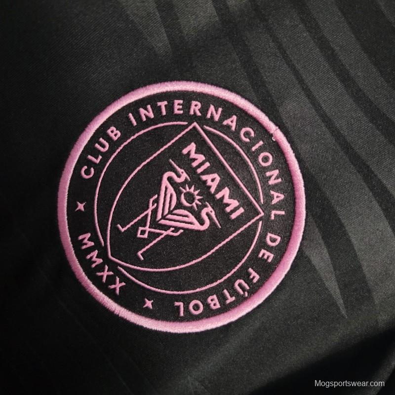 23-24 Inter Miami Away Black Jersey