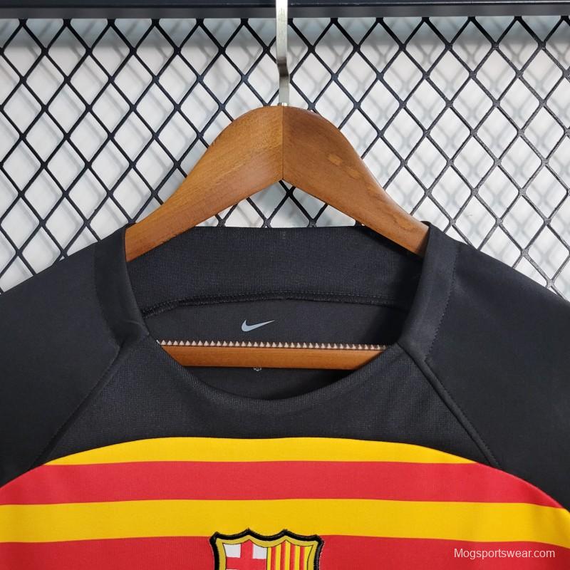 23-24 Barcelona Black Training Jersey