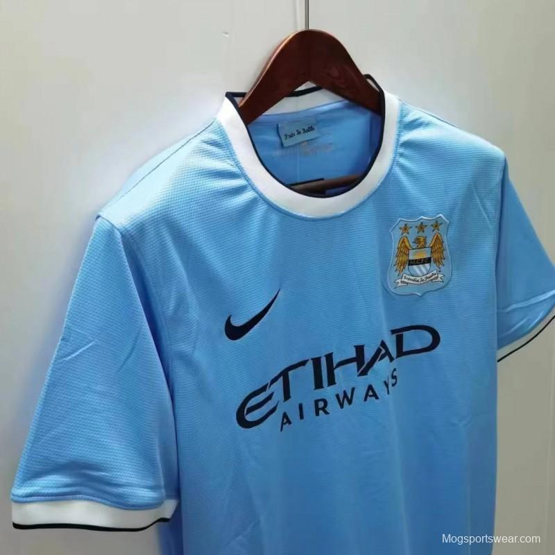 Retro 13/14 Manchester City Home Jersey