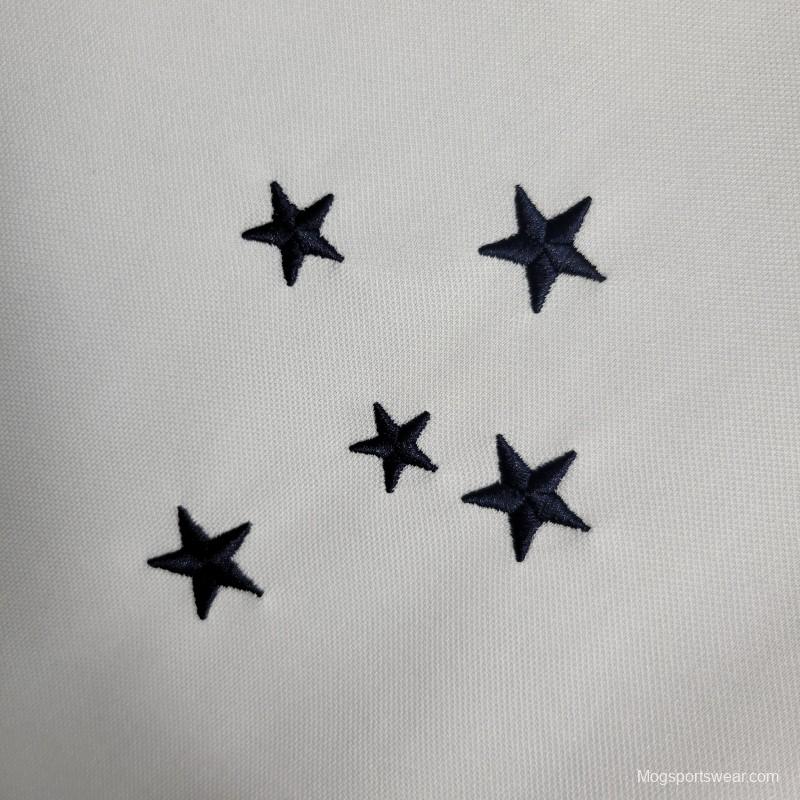 23-24 Cruzeiro White Training Jersey