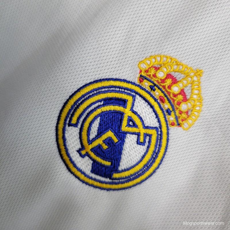 23-24 Kids Real Madrid Home Jersey