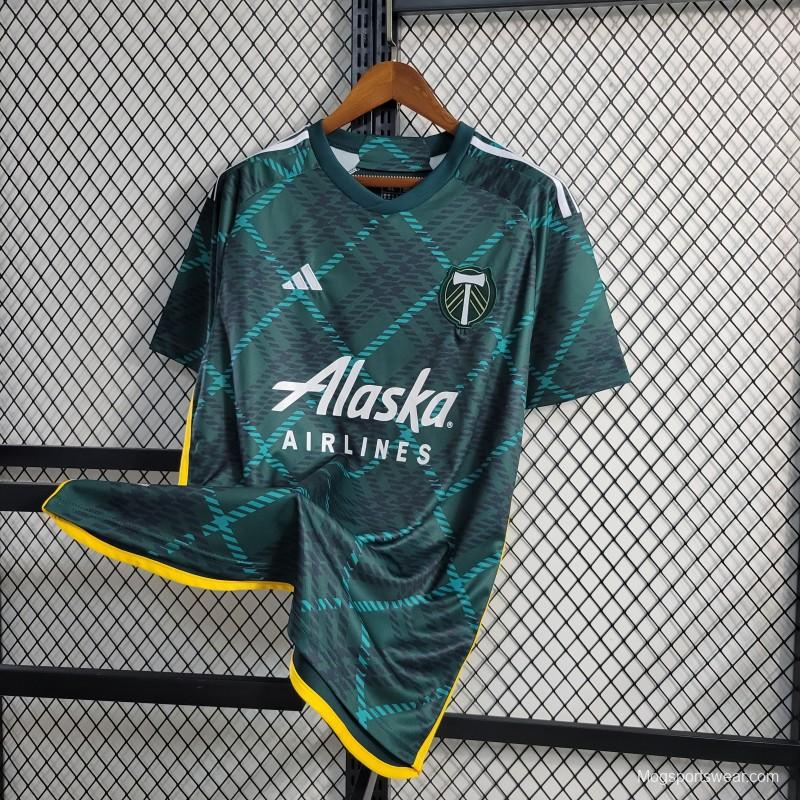 23-24 Portland Timbers Home Jersey