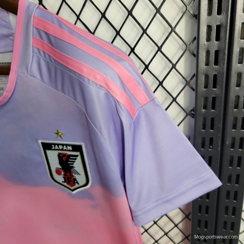 2023 Women Japan Away Pink Jersey