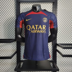 Player Version 23-24 PSG Training Navy Jersey