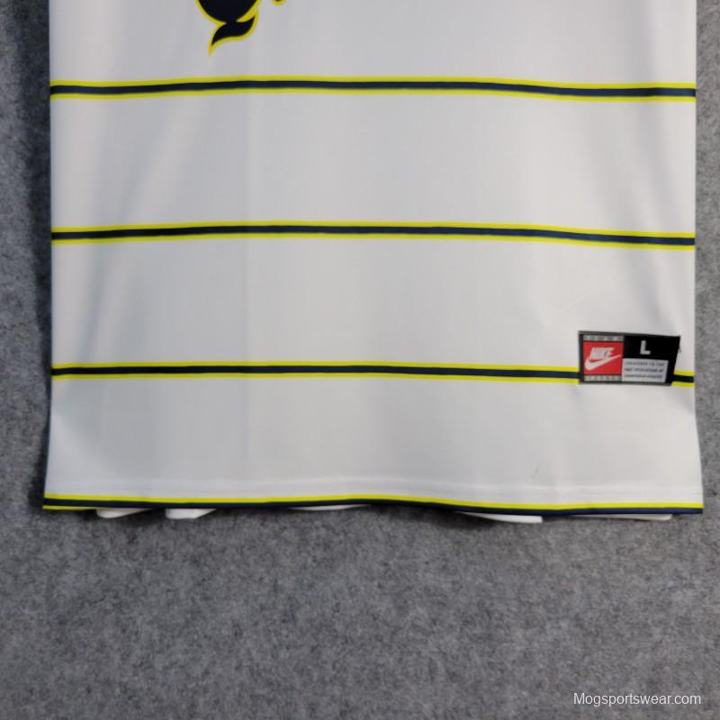 Retro 98/99 Boca Juniors Away White Jersey