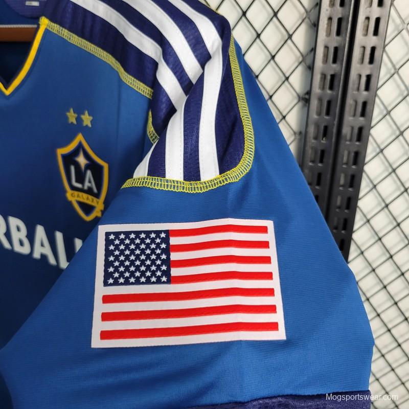 Retro 11-12 La Galaxy Blue Jersey