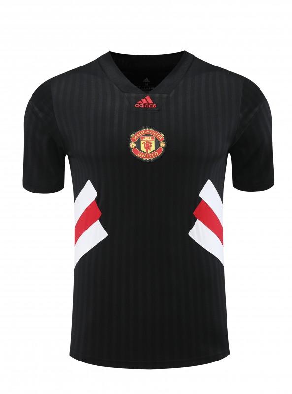 23-24 Manchester United Black Remake Icon Short Sleeve Jersey+Shorts