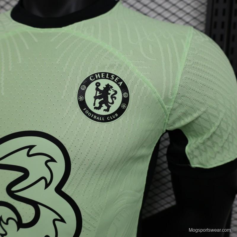 Player Version 23/24 Chelsea Away Green Jersey