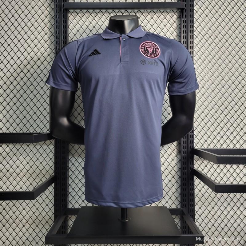 23-24 Inter Miami Navy Polo Jersey