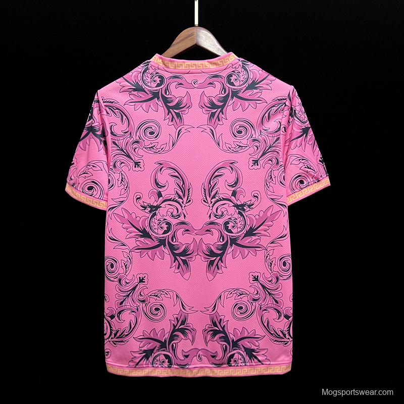 2023 Italy x Versace Special Edition PInk Jersey