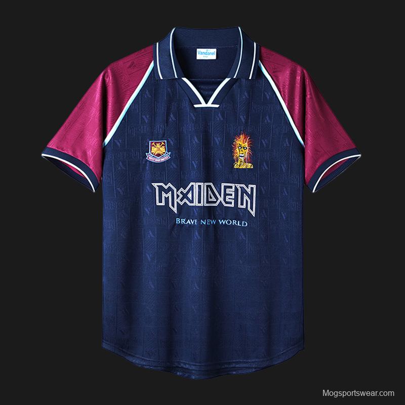 Retro 99/01 West Ham X Iron Maiden Home