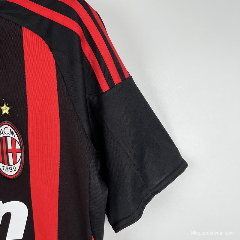 Retro 08/09 AC Milan Home Jersey