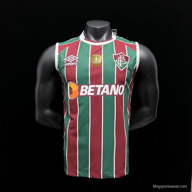 23/24 Fluminense Home Vest Jersey Full Patch