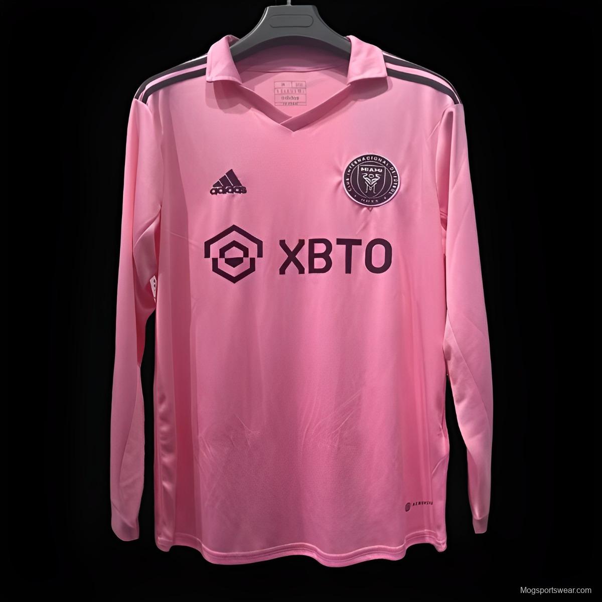 23/24 Inter Miami Home Long Sleeve Jersey