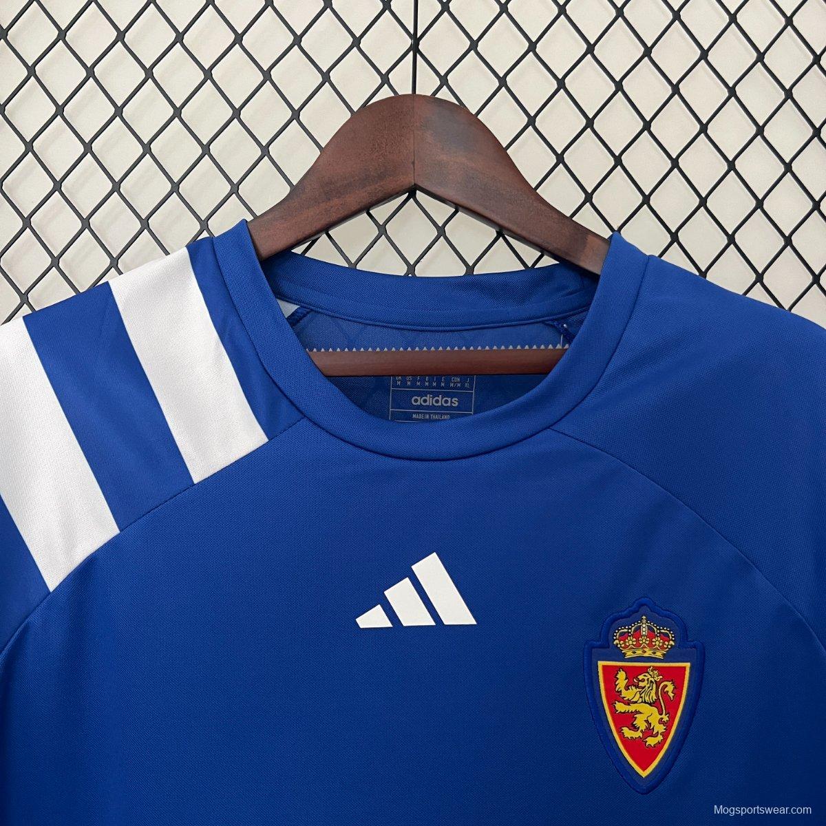 23/24 Real Zaragoza Special Edition Pre-Match Blue Jersey