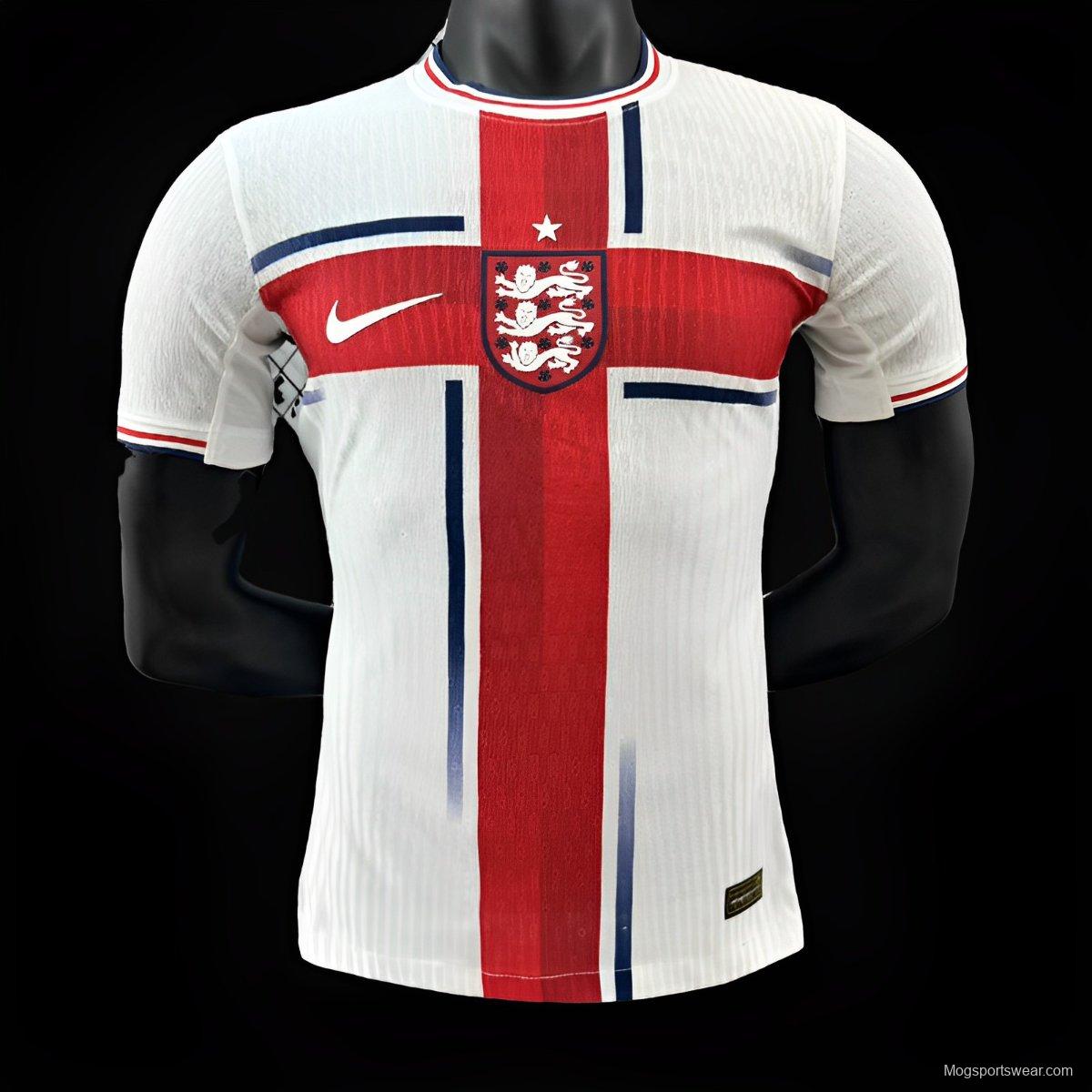 Player Version 2024 England Flag Concept Jersey