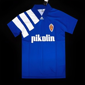 Retro 92/93 Real Zaragoza Away Blue Jersey